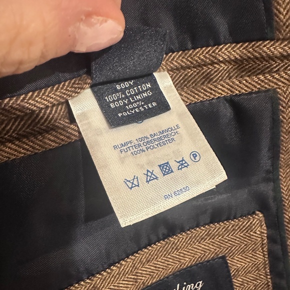 Land's End Herring Bone Blazer - Picture 4 of 9